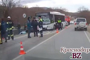 ДТП на трассе  с рейсовым автобусом есть погибшие