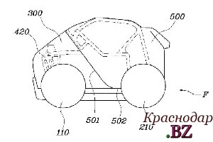 ​Запатентован раскладной автомобиль