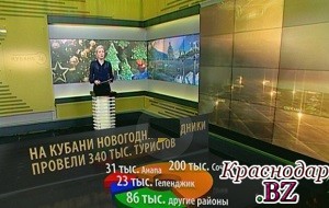 ​В новогодние праздники на Кубани отдохнули 340 тыс. туристов