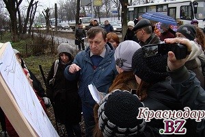 ​Мэр Краснодара встретился с жителями Ростовского шоссе