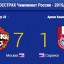 ФК ЦСКА разгромил ФК «Мордовия» со счетом 7-1