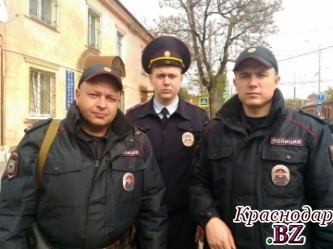 Полицейские Краснодара спасли молодого парня
