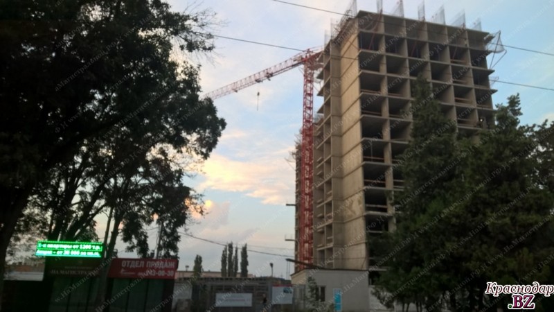 Фото снимок стройки ЖК "НА МАГИСТРАЛЬНОЙ 11", фотография строительства от 27 августа 2016 года № 5