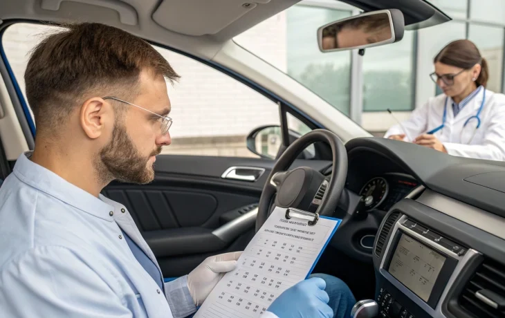 Новые медицинские требования для водительских прав в России с 2025 года