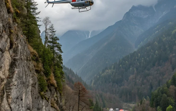 Пропал турист в Сочи: масштабные поиски в горах