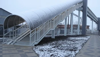 В Краснодаре открыли новый пешеходный переход между Новознаменским и Комсомольским районами