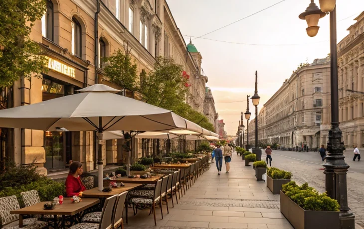 Летние веранды вернулись на Невский проспект: новые правила и перспективы для петербургских кафе