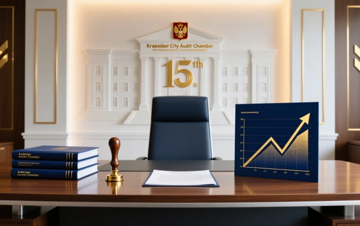 Контрольно-счётная палата Краснодара отметила 15-летие