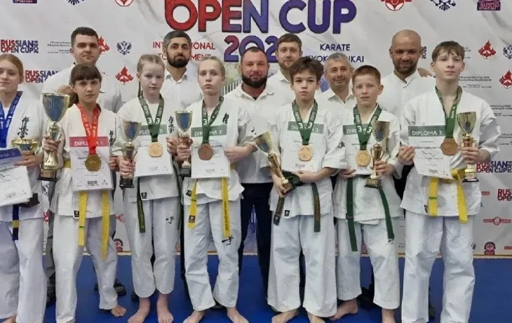 Краснодарские каратисты взяли 23 медали на международном турнире в Москве