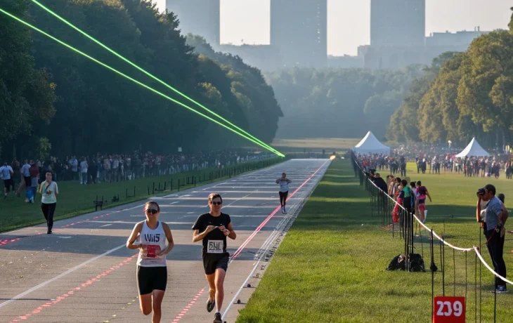 Краснодар принял всероссийский этап соревнований по лазер-бегу