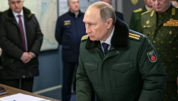 Путин провел совещание с военным руководством на командном пункте «Запад»