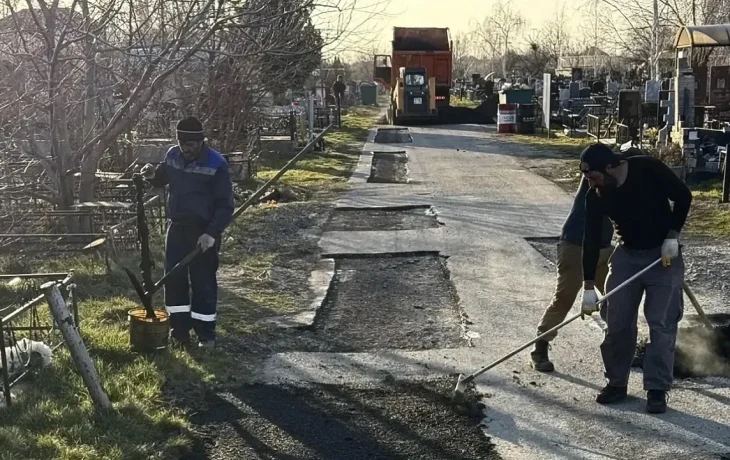 В Краснодаре начинается масштабный ремонт дорог на кладбищах и подъездах к ним