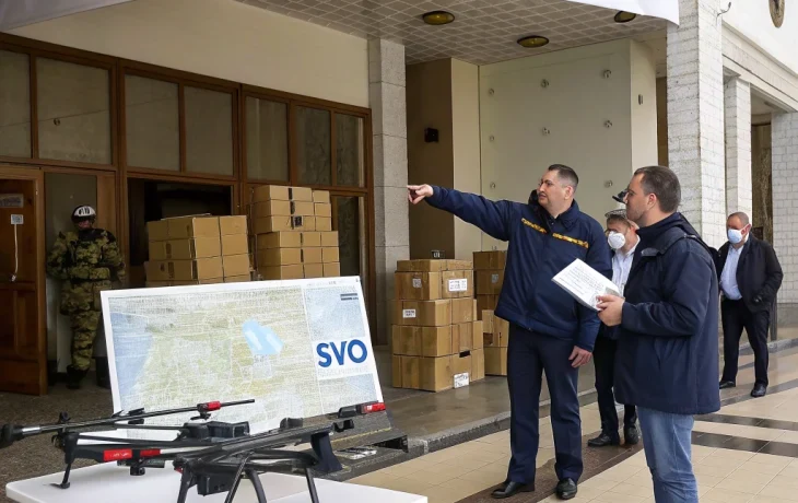 Уфа поддерживает защитников: Ленинский район отправил партию квадрокоптеров в зону СВО