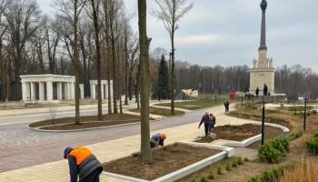 Парк 30-летия Победы в станице Каневской: масштабная реконструкция продолжается