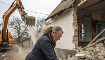 Незаконный коттедж снесли в Сочи после длительного судебного разбирательства