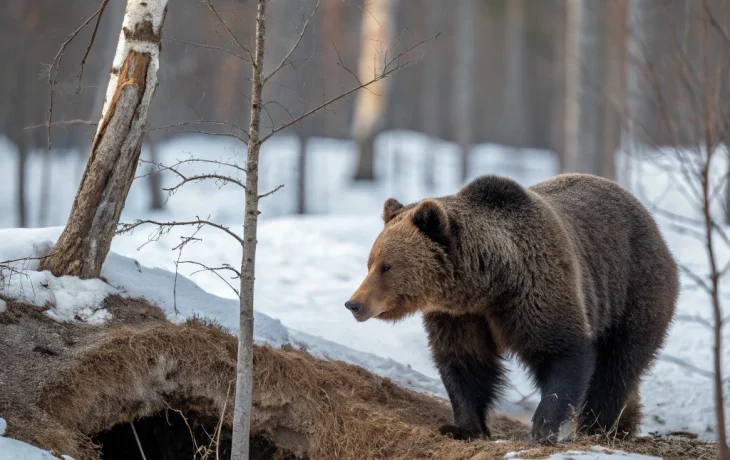 Медведи Нижегородской области готовятся к зиме: как они выбирают берлоги
