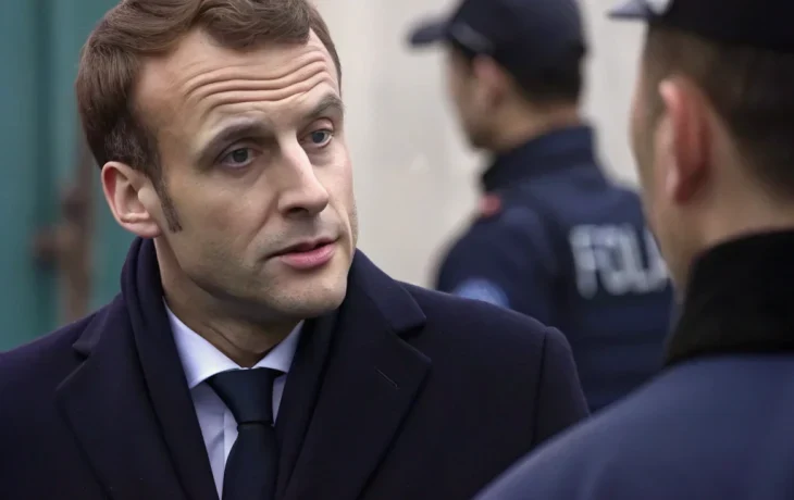 Макрон удивил китайскую охрану общением со студентами