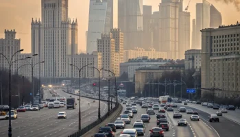 Критическая пробка в Москве: уровень загруженности достиг 7 баллов