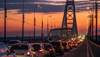 Крымский мост: масштабная пробка парализовала движение