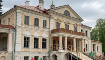 Дом Брюллова: восстановление шедевра исторической архитектуры