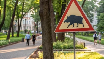 Внимание, москвичи! Начался период гона диких кабанов