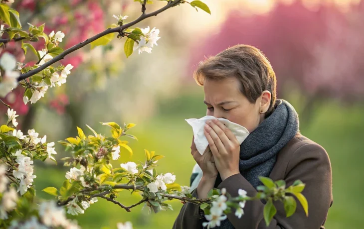 Сезонная аллергия в России: Весна 2025 года поставила рекорды
