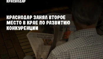 Краснодар занял второе место в крае по развитию конкуренции