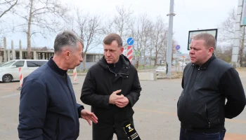 Реконструкция Фадеевского путепровода: временная схема движения в Краснодаре