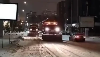 Краснодар борется с гололедом: обработано более 1600 км дорог