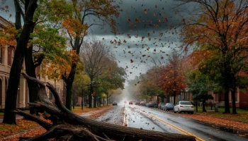 Краснодар под ударом стихии: ураган вызывает масштабные разрушения