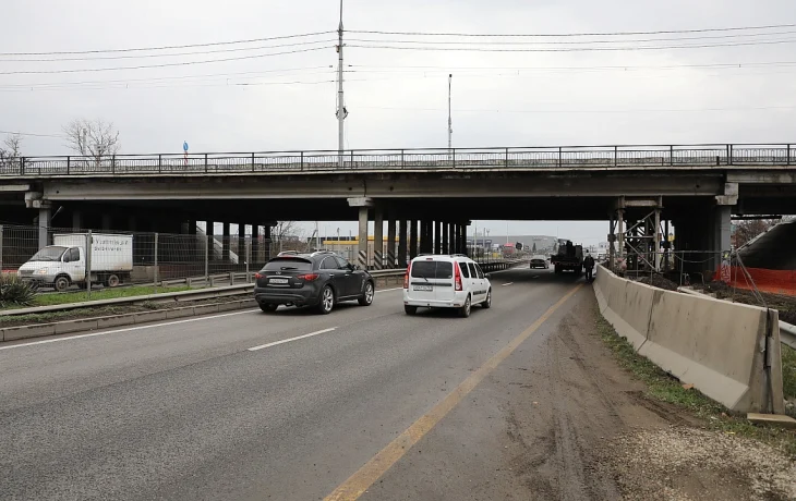 Изменения движения на М-4 &laquo;Дон&raquo; у Фадеевского путепровода с 17 февраля