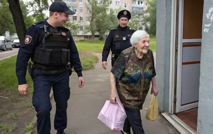 Полицейские Железногорска спасли потерявшуюся пожилую женщину