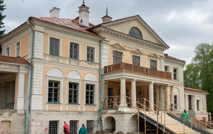 Дом Брюллова: восстановление шедевра исторической архитектуры