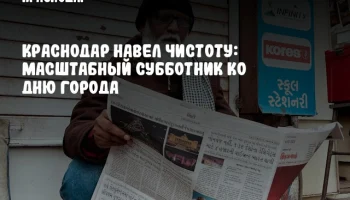 Краснодар навел чистоту: масштабный субботник ко Дню города