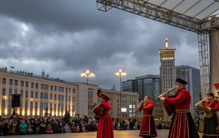 Праздничный концерт «Казачья душа» в Краснодаре отметил День народного единства