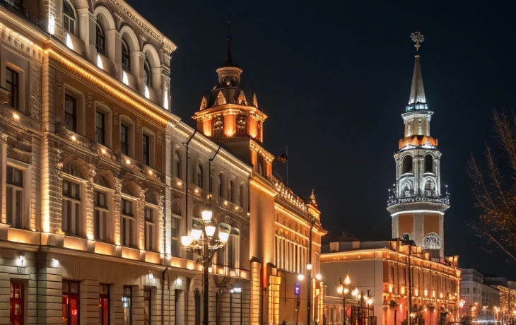 Краснодар отпраздновал День города яркой подсветкой и интерактивным аудиогидом