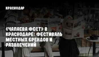 «ЧАПАЕВА ФЕСТ» в Краснодаре: Фестиваль местных брендов и развлечений