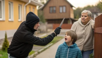 Семье в Афипском угрожают: сосед с ножом терроризирует многодетных родителей