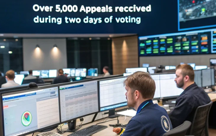 Высокая активность избирателей в Краснодарском крае: мониторинговый центр обработал более 5,3 тысячи обращений