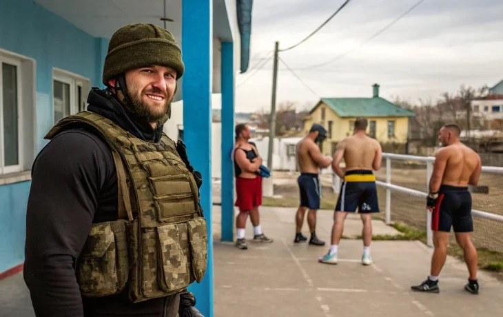 Герой СВО помог обновить боксерский клуб в Славянске-на-Кубани