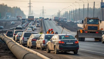 В Краснодаре с 21 апреля ограничат движение транспорта для ремонта дороги и строительства главного канализационного коллектора