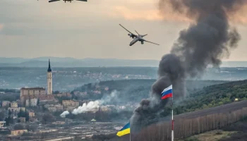 Россия и Украина обменялись атаками дронов перед саммитом Зеленский–Трамп