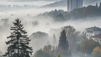 Сильный туман вызвал хаос в транспорте Краснодарского края