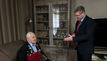 В Краснодаре поздравили ветеранов в день 83-й годовщины освобождения города