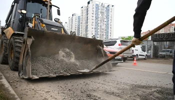 Ямочный ремонт в Краснодаре: отремонтировано 55 участков, готовятся ещё на 50