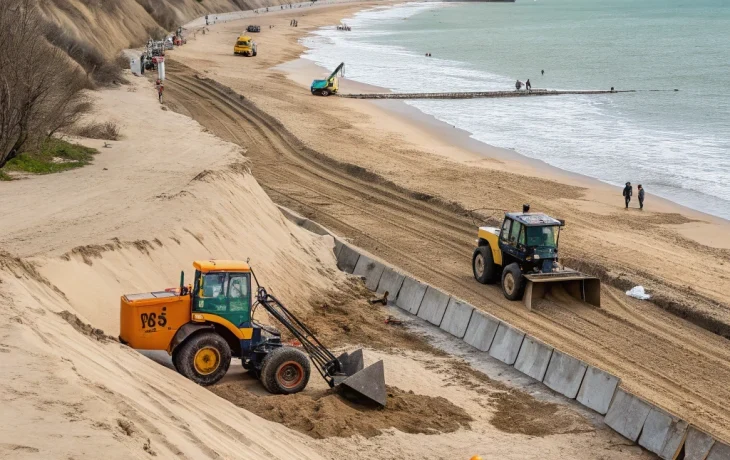Анапа готовится к сезону: масштабная очистка пляжей
