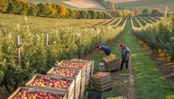 Более 150 тысяч тонн яблок и груш собрали в Краснодарском крае
