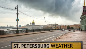 В Санкт-Петербурге объявлен жёлтый уровень погодной опасности