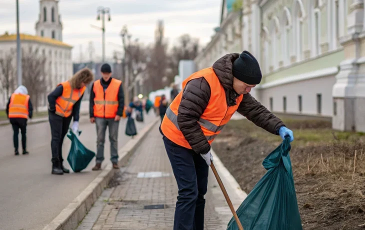 Барнаул готовится к чистоте: завершение осеннего месячника благоустройства
