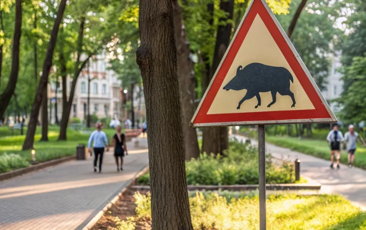 Внимание, москвичи! Начался период гона диких кабанов